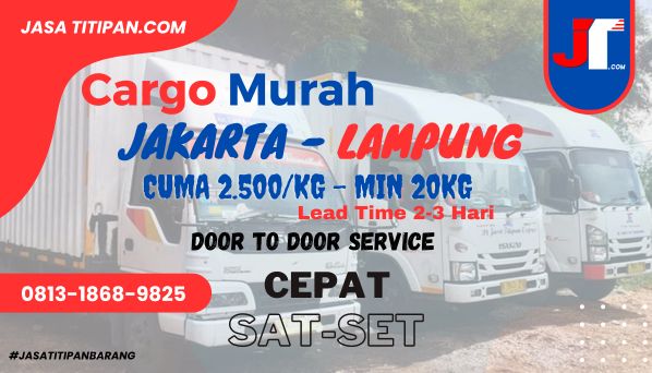 cargo murah jakarta lampung