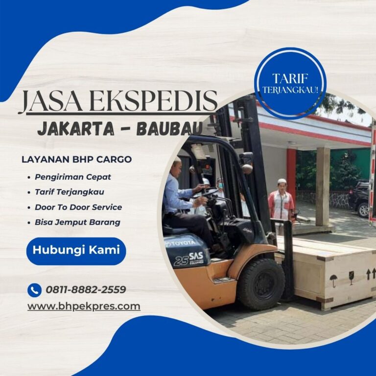 ekspedisi jakarta baubau
